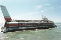SRN4 Swift (GH-2004) at the Hovercraft Museum